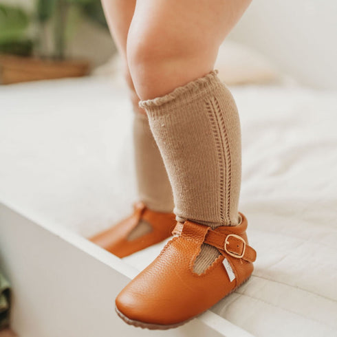 llb-eyelet-knee-high-socks Shoes & Accessories